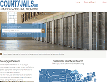 Tablet Screenshot of countyjails.net